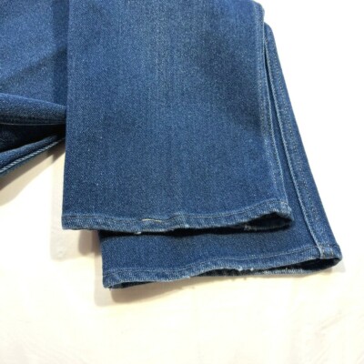 Vintage Lee Jeans Relaxed Fit Straight Leg USA Made Dark Blue