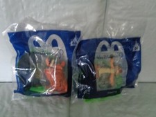  2 - McDonalds / Disney 50th Anniversary - Happy Meal Toys - Timon  Pumbaa