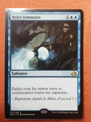Summary Reject - Summary Dismissal MTG Eldritch Moon EMN VF/ FR 