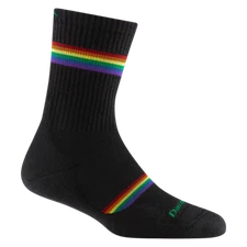 DARN TOUGH Women's 1115 Black Women's Prism Micro Crew Lightweight Running Sock