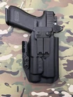 Black Kydex IWB CLAW Holster for Glock 20 21 Streamlight TLR-1 / TLR-1HL