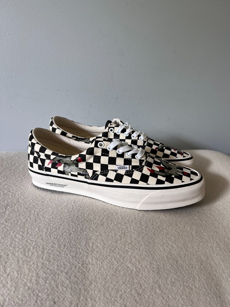 Undercover x Vans Era Reissue 95 - Size 11 - White Checkerboard 