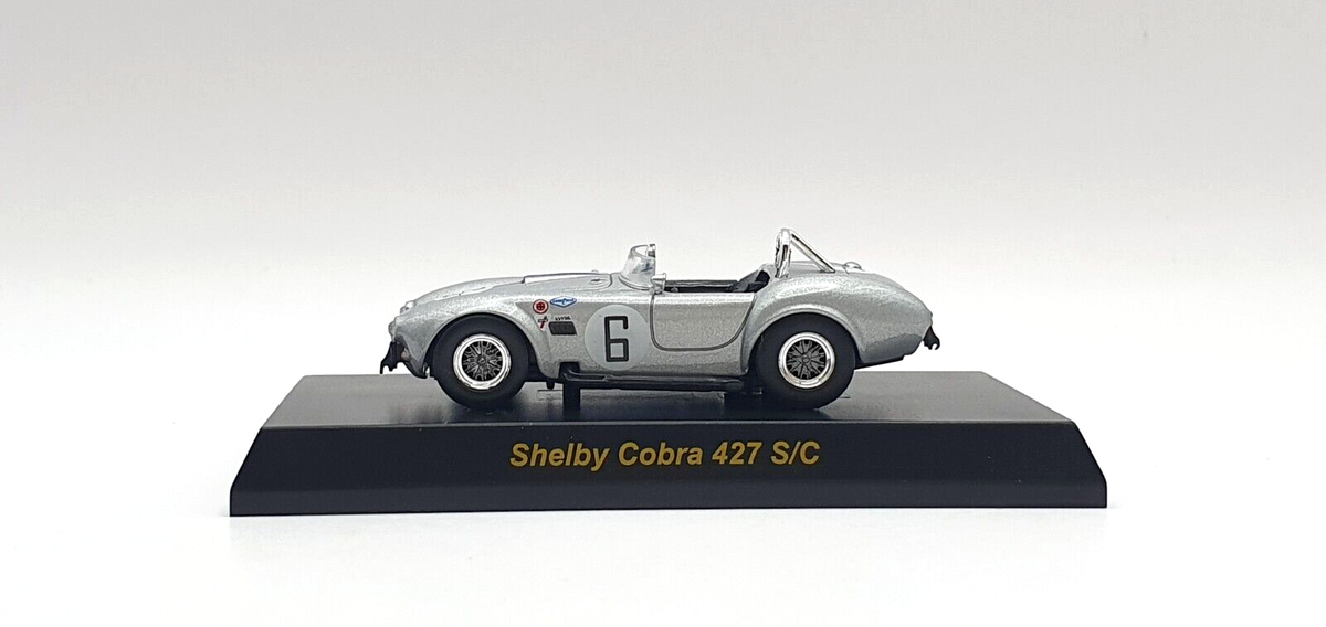 Kyosho 1/64 SHELBY COBRA 427 S/C #6 SILVER diecast car model | eBay