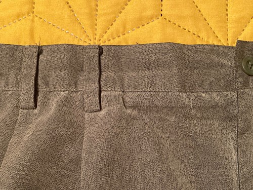 Arnold Palmer - Men's - Pleated Shorts - Size 38 - Brown and Gray - Picture 8 of 11