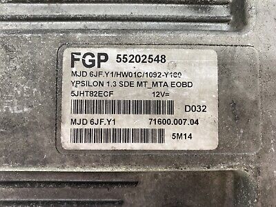 ECU Magneti Marelli 55202548 MJD6JF.Y1 71600.007.04 6JF.Y1 ECU Magneti Marelli 55202548 MJD6JF.Y1 71600.007.04 6JF.Y1