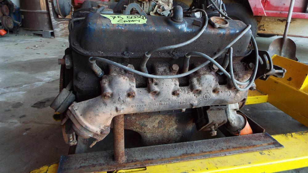 Cadillac 500 engine eBay