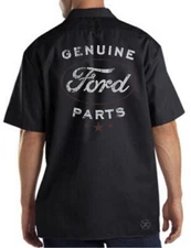 Vintage Genuine Ford Parts Work Shirt Mechanic ~ Racing ~ F150 Mustang