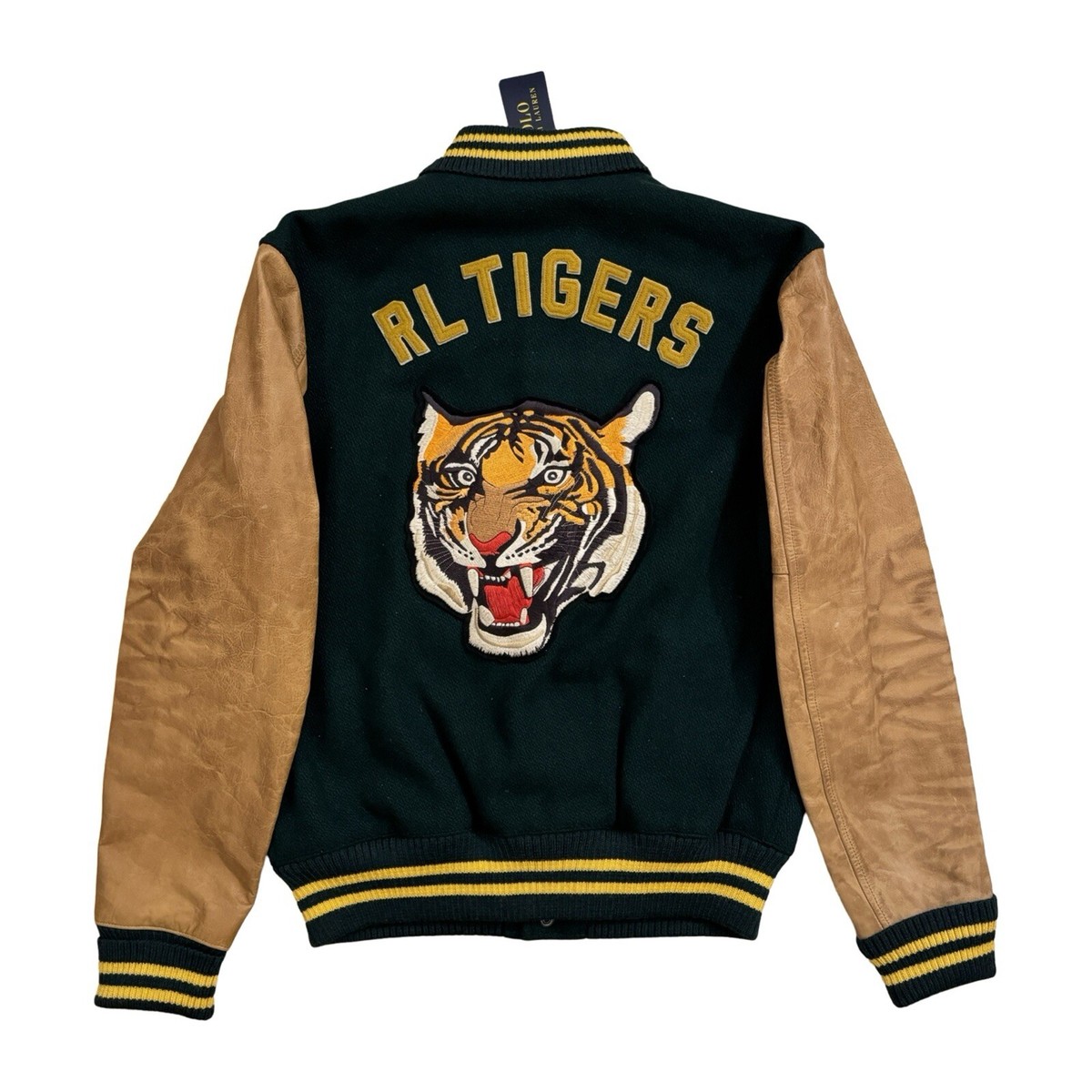 Polo Ralph Lauren Tigers Varsity Jacket - Green - Wool