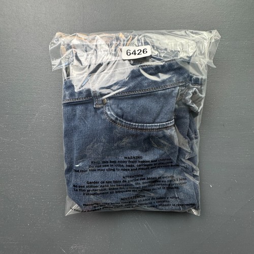 D. jeans Denim Shorts Womens 20W Bermuda Dark Wash Stretch - Picture 10 of 10