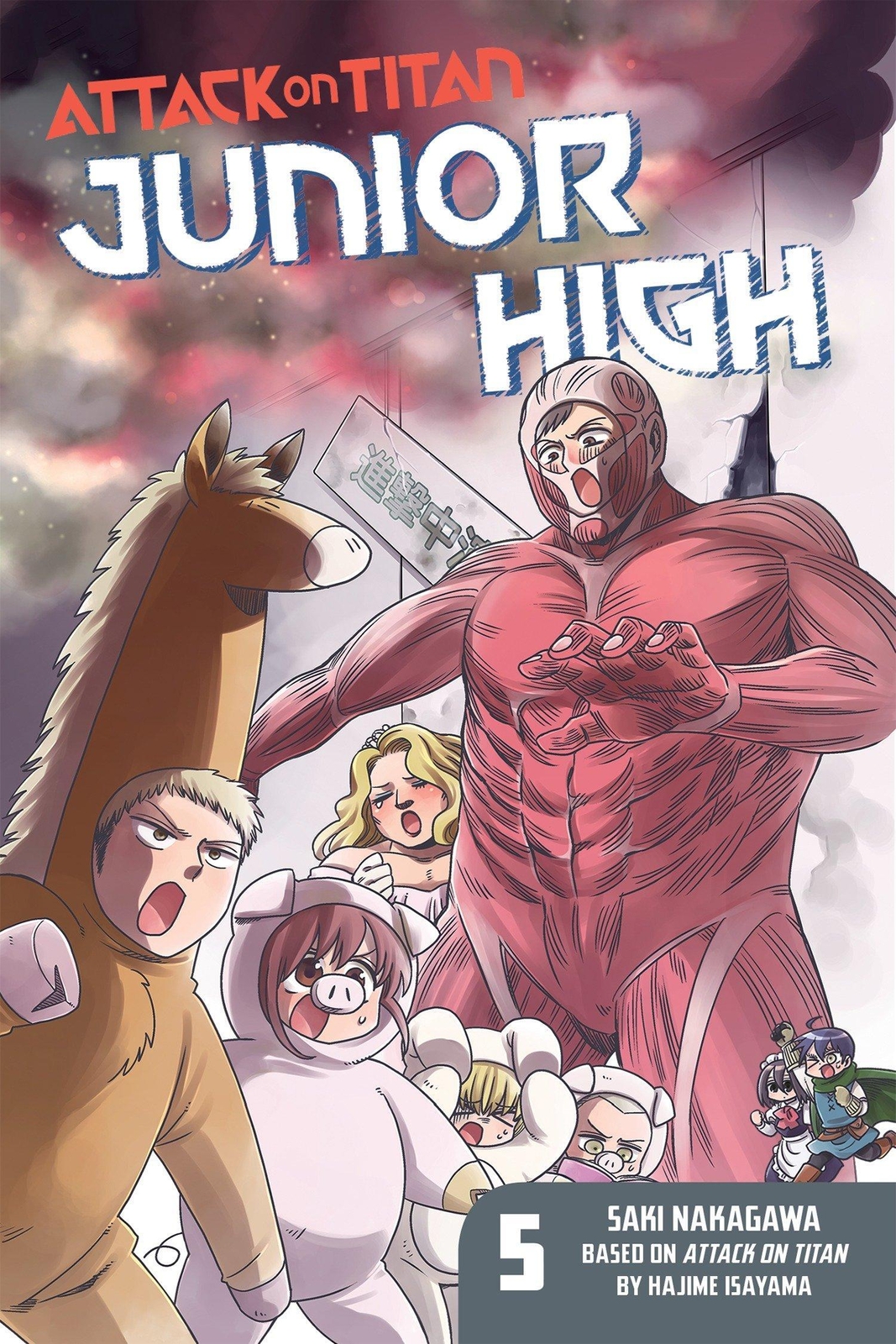 Thumbnail - Attack On Titan: Junior High 5 Hajime Isayama Taschenbuch Englisch