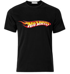 Hot Wheels Logo - Graphic Cotton T Shirt Short & Long Sleeve | eBay