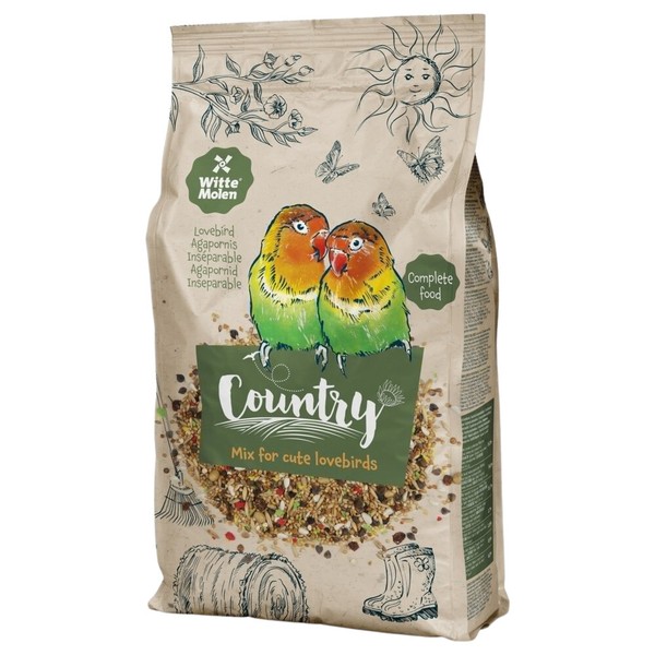 Witte Molen Country Agapornide 2,5 Kg, Vogelfutter, UVP 6,99 Eur, NEU-image