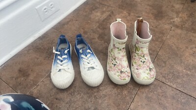 Size 28-29 2 Lot European New No Tags Sneakers And Great Used Cond.  Sz 29 Boots