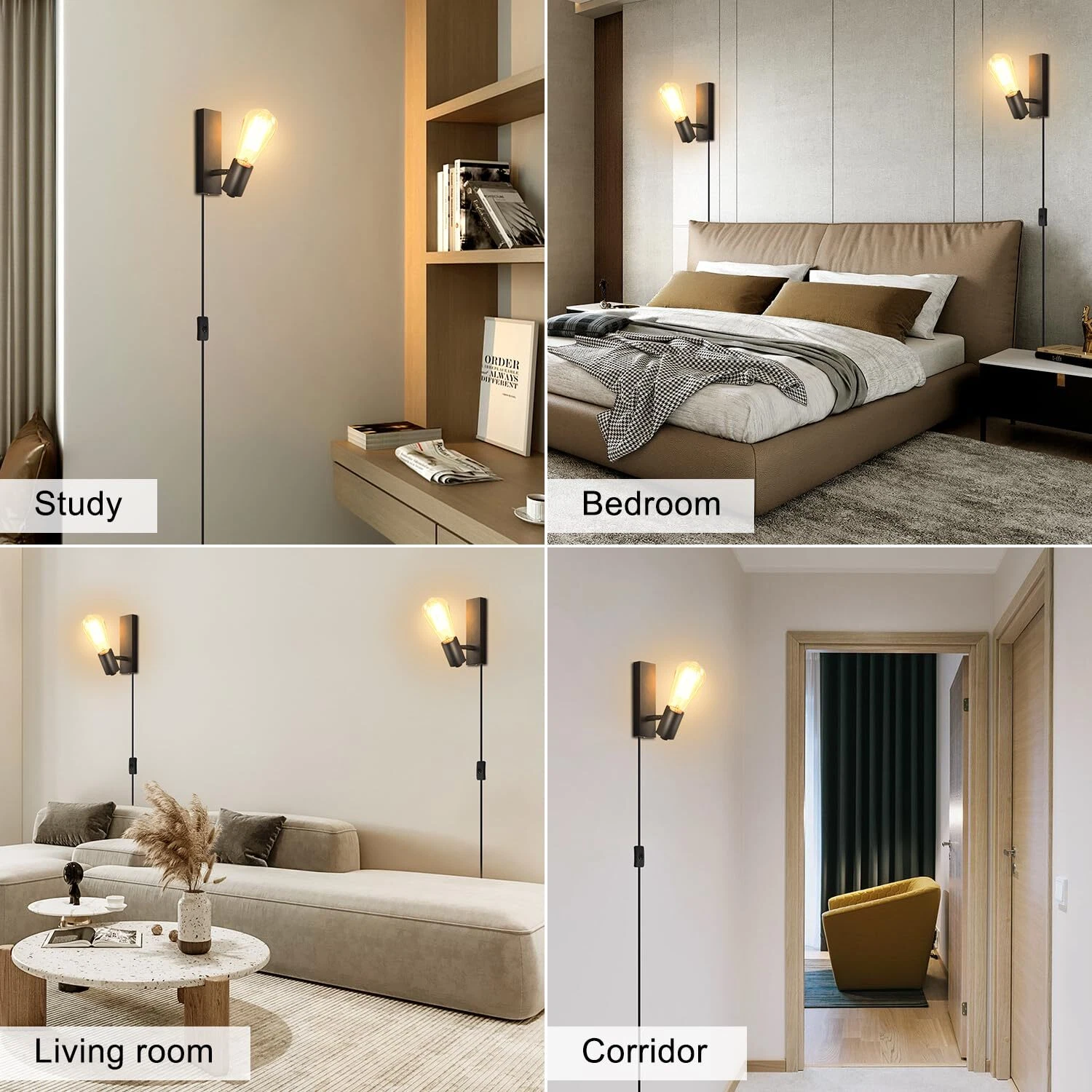 Buy Industrial Vintage Style Loft Wall Light In UK - Shop Now!