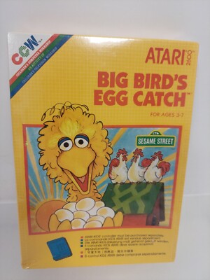BRANDNEU VERSIEGELT VERPACKT GROSSE VÖGEL EI FANGEN ATARI 2600 SPIEL