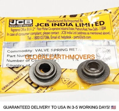 JCB PARTS - RESSORT RETENUE ENTRÉE/EXAHUST, PAQUET DE 2 (NUMÉRO DE PIÈCE : 32... - Photo 1/4