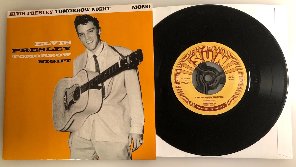Elvis Presley / That&#039;s All Right (Alt. Take) / 45rpm 4 Song 2000 SUN EP / Nice! | eBay