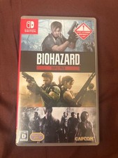 Resident Evil Triple Pack Nintendo Switch Biohazard Capcom Game Used Tested