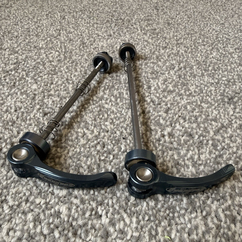 Hope Quick Release Skewer Set Pair rare gunsmoke colourway superb condition