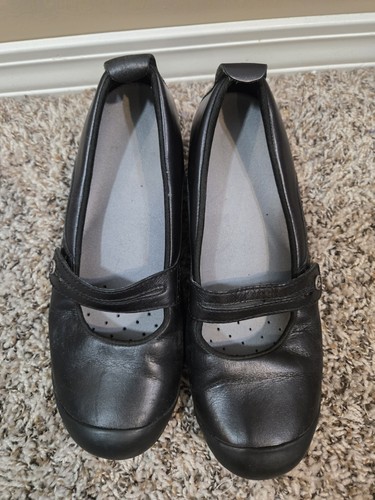 Women's Merrell Plaza Bandeau Black Slip On Mary Janes, Size 8 - Picture 4 of 10