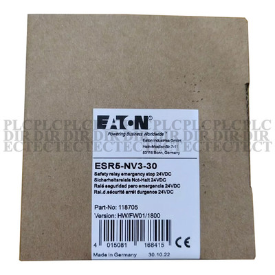 New EATON MOELLER ESR5-NV3-30 Safety Relay