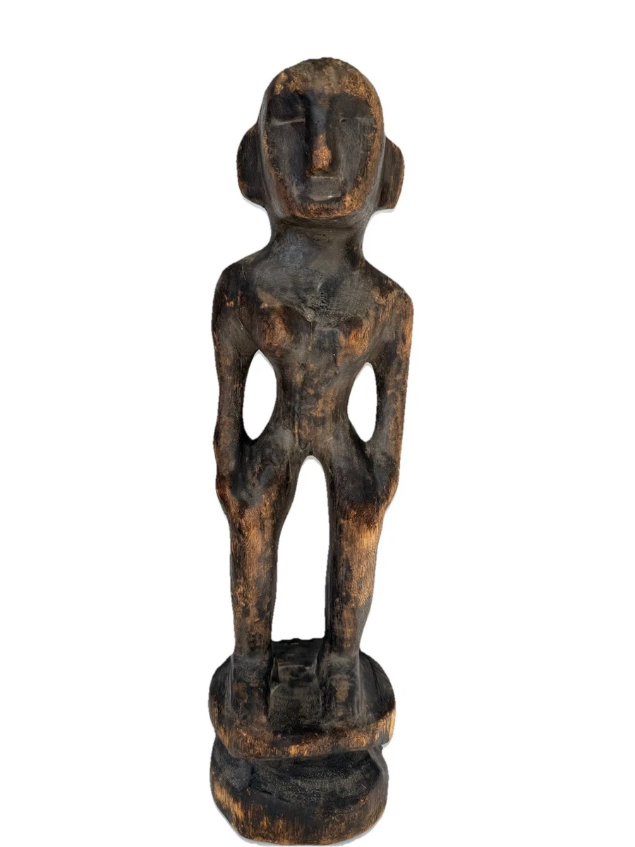 フィリピン BULUL ブルル 木彫 プリミティブアート 置物 民族工芸 イフガオ族 フィリピン ブルル BULUL 木彫 プリミティブアート 置物