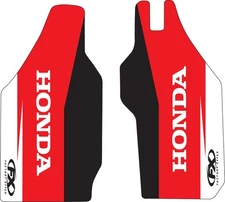 Factory Effex Lower Fork Guard Graphics Red for Honda CR80R/CRF150R/CR85R