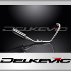 YAMAHA MT125 2014-2019 FULL EXHAUST SYSTEM 200mm STAINLESS ROUND SILENCER