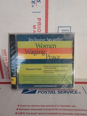 Rare New Sealed Inclusive Security Women Waging Peice CD - #175