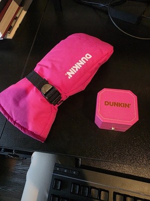 Dunkin Donuts Mitt and Ring Box