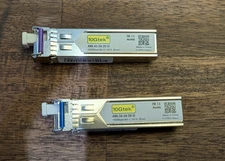 10Gtek 1000Base-LX/LH SFP Module, 1.25G SFP, 1310nm SMF, Up to 20km, LC Single M