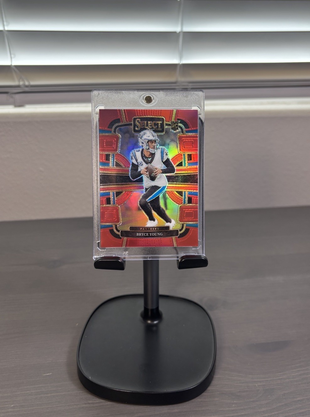 2023 Panini Select #14 Bryce Young Rookie Red Prizm #'d /99 Panthers 📈