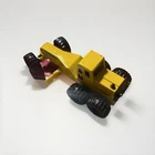 Vintage 1994 Tonka Yellow Road Grader / Earth Mover Construction 4"