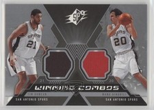2005-06 SPx Winning Combos Materials Tim Duncan Manu Ginobili #WC-DG HOF 2h4