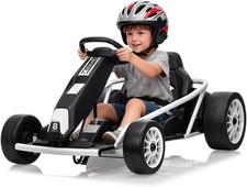 Ride On Go Kart for Kids,24V 8MPH Fast Drifting Circling Car,Electric Ride Toys