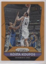 2015-16 Panini Prizm Orange Prizm 63/65 Kosta Koufos #97 0q3