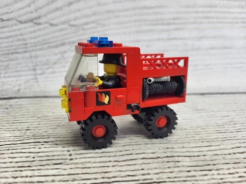 Vintage Lego Legoland City #6650 Fire & Rescue Van