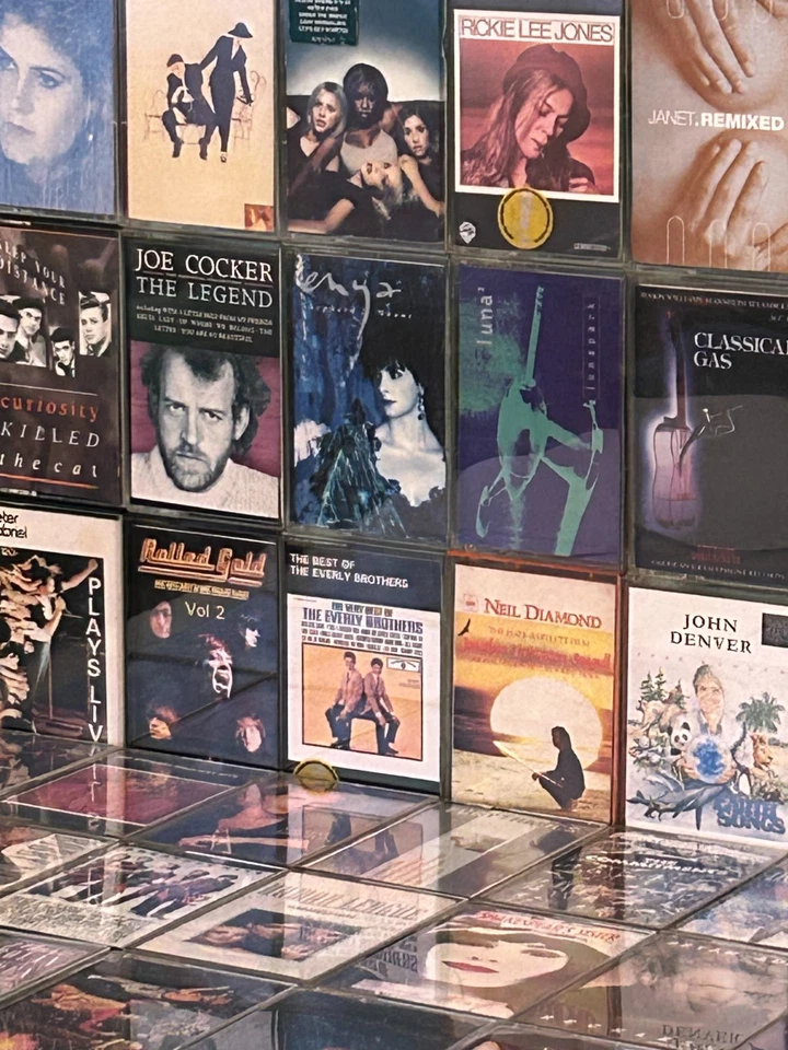 Vintage Rock & Pop Cassette Tapes 80s 90s Classic Hits Mixed Artists Retro L01 - Image 4 of 4