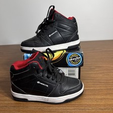Heelys Youth Wheeled Skate Shoes HE101458H Black Red White Size 1Y