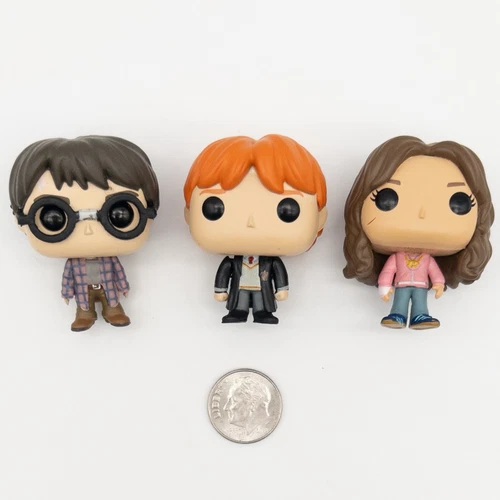 Harry Potter Mini Pocket Pop lot of 3 Harry Hermione Ron 2021 Advent Calendar