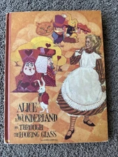 Alice in Wonderland and Through the Looking Glass Educator Classic Library 1969