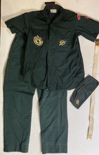 VTG 1950's BSA Boy Scouts of America Explorer Shirt Pants Hat Belt Uniform