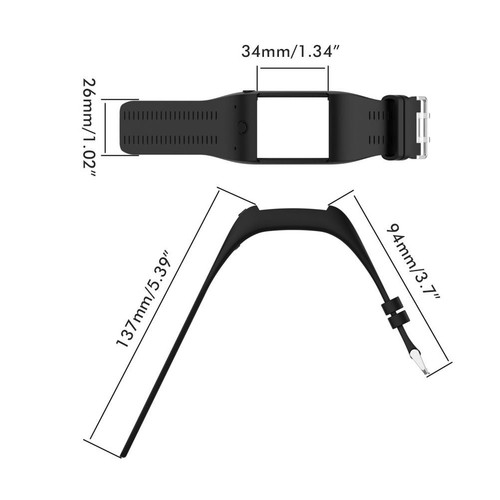 Silikon-Uhrenarmbänder Ersatzarmbänder Weiche Bequeme Schnellverschluss- URS