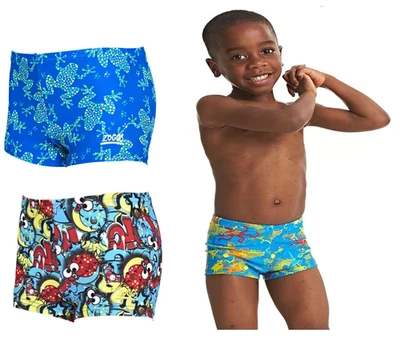 Zoggs Jungen Hip Racer Badeshorts | alle Größen & Styles | UVP 15£