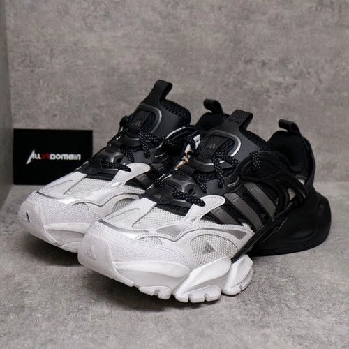 Level SS/New - Adidas Xlg Runner Deluxe 'White Black' JR0861 Unisex