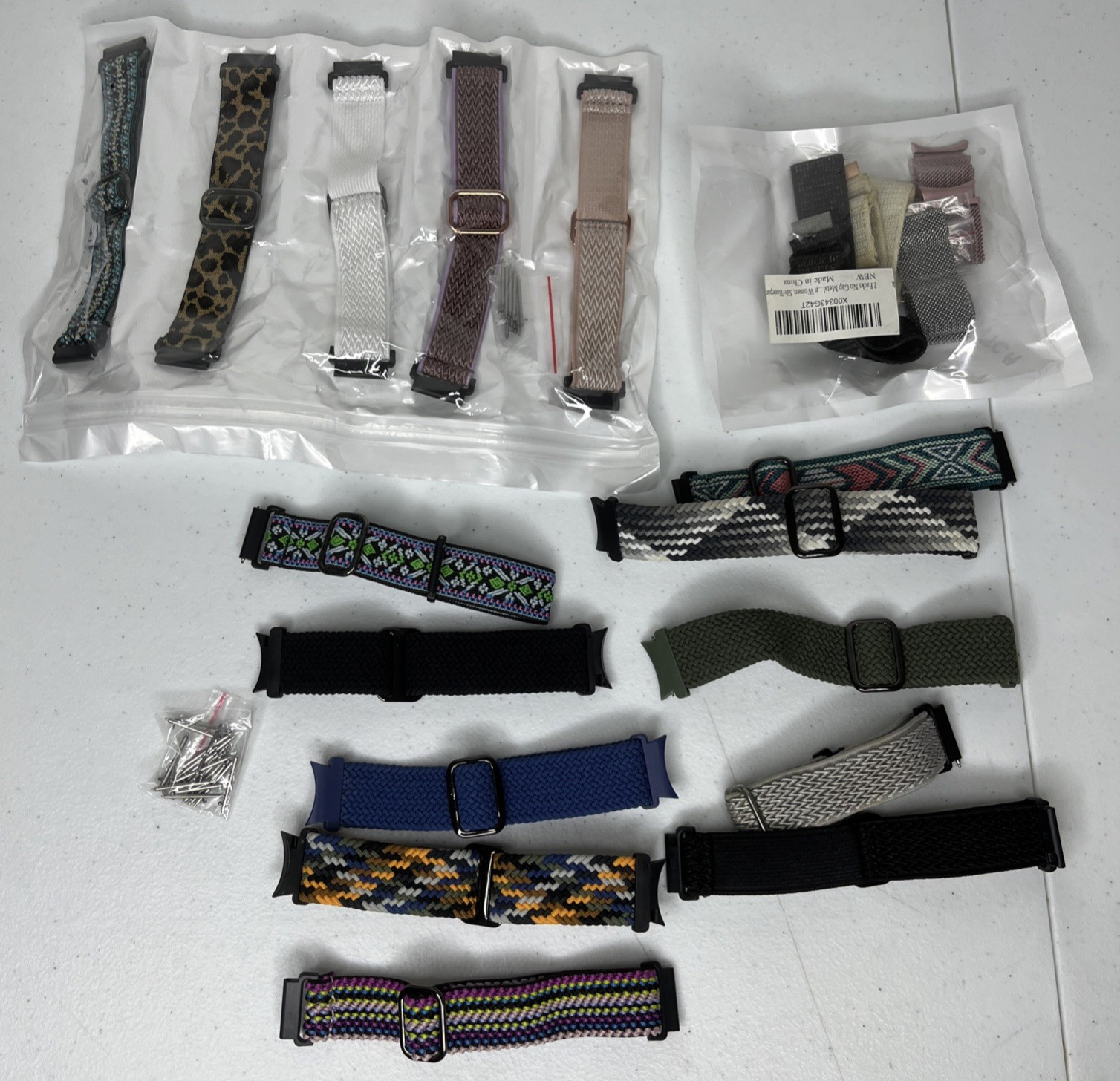 Of Watch 19 Watch Bands Stretchy Galaxy Lot Nylon Assorted Smart Replacement Ban - VintageWatches.PK Of Watch 19 Watch Bands Stretchy Galaxy Lot Nylon Assorted Smart Replacement Ban - vintagewatches.pk