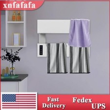 Electric Towel Warmer Wall-Mounted Towel Heater Aluminum Alloy Towel Heater 100W