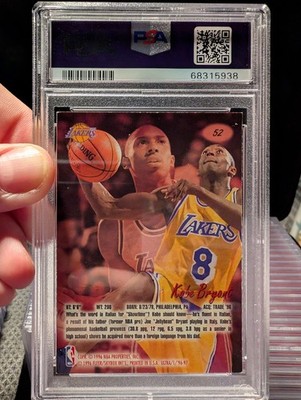 1996 Fleer Ultra Kobe Bryant #52 RC PSA 6 | eBay