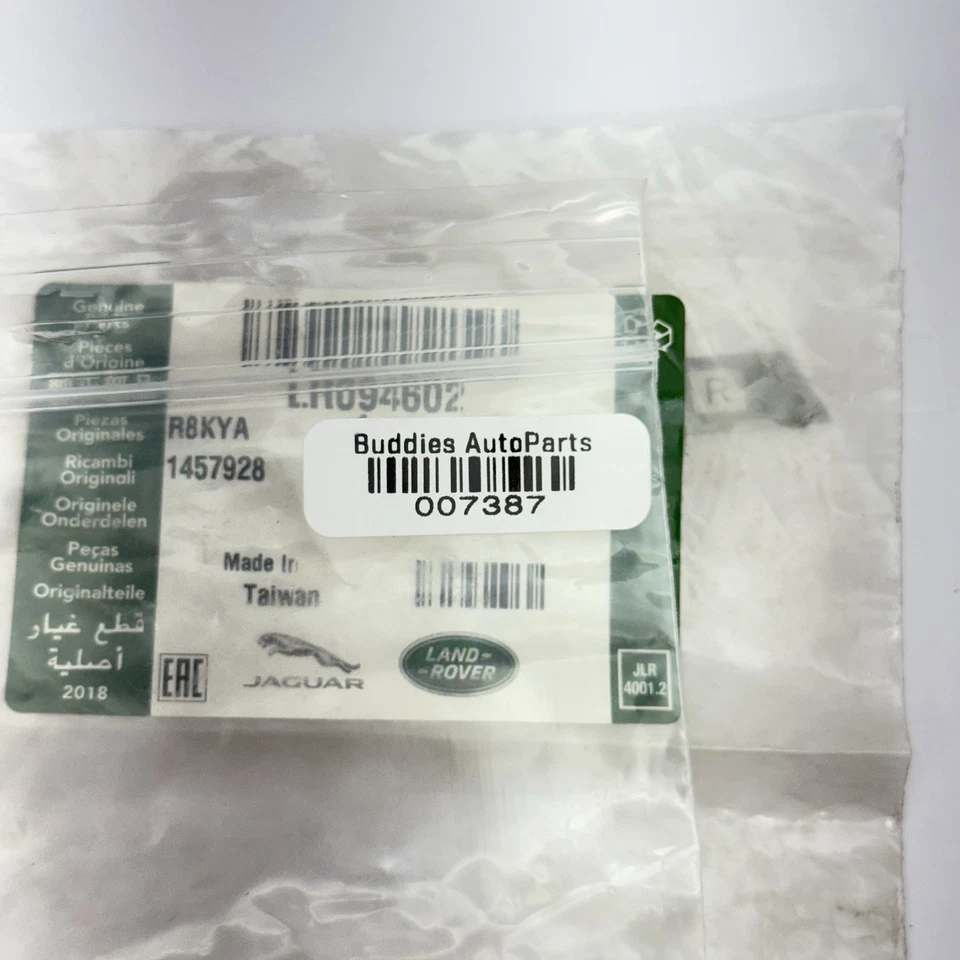 Land Range Rover Velar R 2018-2024 emblema dinámico placa de identificación LR094602 OEM Foto 4 de 4