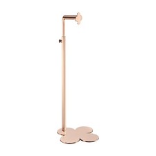 Freestanding Handbag Rack with Clover Base Elegant for Entryway
